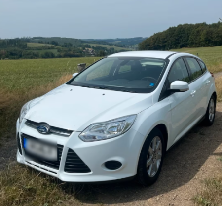 Bara + Grile fata Alba Frozen VOPSITA Ford Focus MK 3 2012-2015  [1]