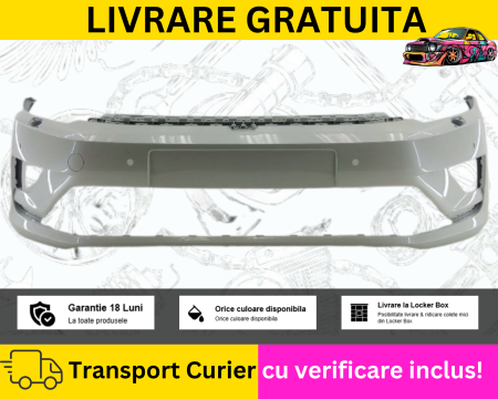 GOLF SPORTVAN 2014-2020 - Bara fata Alba Volkswagen Golf SPORTSVAN 2014-2017 Spalator far + Senzori parcare VOPSITA Tu alegi culoarea