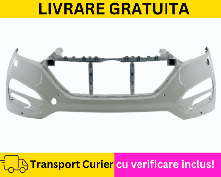 HYUNDAI - Bara fata Negru Hyundai Tucson 2015-2018 cu senzori parcare VOPSITA Tu alegi culoarea