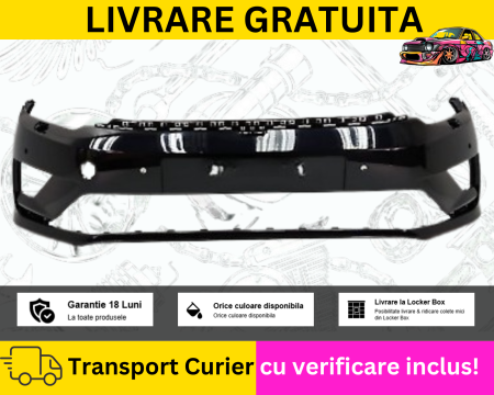 GOLF SPORTVAN 2014-2020 - Bara fata Negru Volkswagen Golf SPORTSVAN 2014-2017 Spalator far + Senzori parcare VOPSITA Tu alegi culoarea