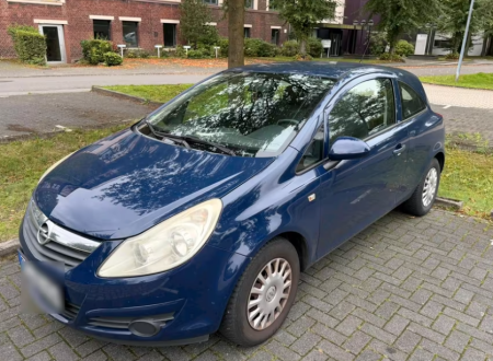 Bara fata Albastru Z21B Opel Corsa D 2006-2010 VOPSITA TU Alegi culoarea [1]