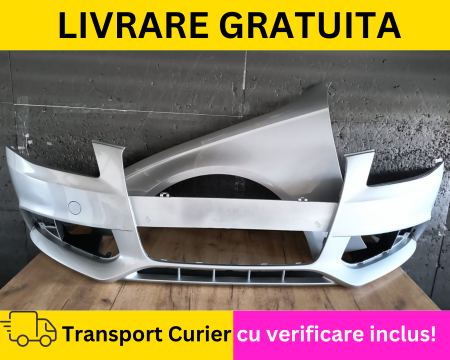 AUDI - Bara fata + Aripa stanga Gri Argintiu LX7W LY7W VOPSITA Audi A4 B8 2007-2011