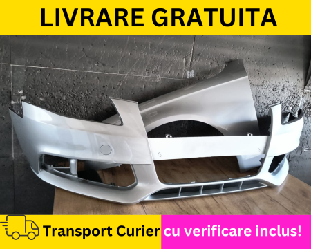 Bara fata + Aripa stanga Gri Argintiu LX7W LY7W VOPSITA Audi A4 B8 2007-2011 [1]