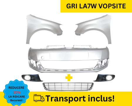 GOLF 6 VI 2008-2012 - Bara fata, Aripi, Grile VW Golf 6 VI Hatchback 2008-2012 Simpla Gri LA7W VOPSITE