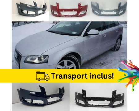 A3 8P 2003-2012 - Bara fata Audi A3 8P 2008-2012 FSL Negru Gri Albastru Alb Rosu Maro Galben vopsita la culoarea masini 