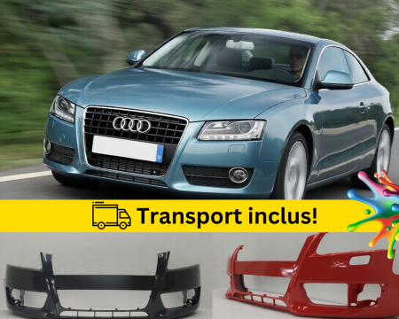 A5 2007-2016 - Bara fata Audi A5 8T 2007-2011 Negru Gri Albastru Alb Rosu Verde Maro vopsita la culoarea masini 