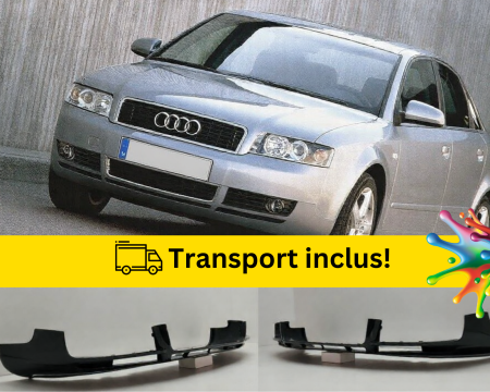 A4 B6 2000-2004 - Spoiler Bara fata Audi A4 B6 2000-2004 Negru Gri Albastru Alb Rosu Verde vopsita la culoarea masini 