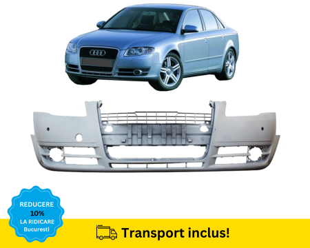 A4 B7 2004-2007 - Bara fata Audi A4 B7 2004-2007 cu senzori parcare NEVOPSITA