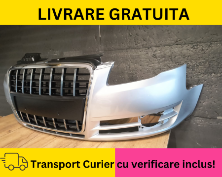 Bara fata + Grila radiator Audi A4 B7 2004-2007 LY7W LX7W Gri la culoare VOPSITA [1]