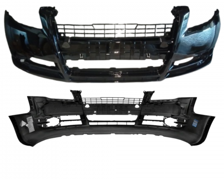 Audi - Bara fata Audi A4 B7 2004-2007 simpla Negru LY9B