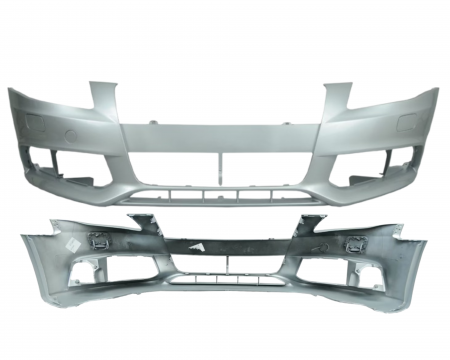 A4 B8 2007-2011 - Bara fata Audi A4 B8 2007-2011 cu spalator far Gri LX7W