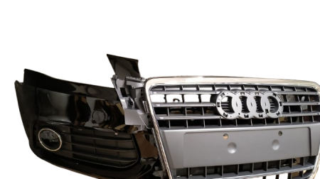 Bara fata simpla Audi A4 B8 2007-2011 Negru LY9B [2]