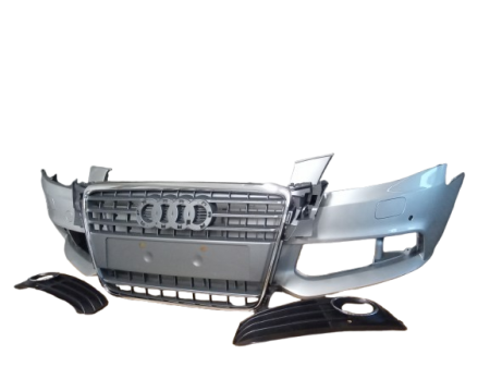 Bara fata Audi A4 B8 2007-2011 cu spalator far, senzori parcare Gri LX7W [1]