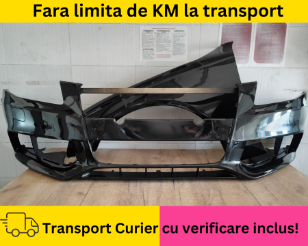 A4 B8 2007-2011 - Bara + Aripa stanga fata Audi A4 B8 2007-2011 cu Spalator far NEGRU LZ9Y la culoare VOPSITA