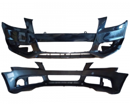 A4 B8 2007-2011 - Bara fata Audi A4 B8 2007-2011 simpla Negru LY9B