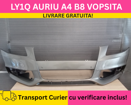 Bara fata Audi A4 B8 2008-2011 + S-LINE Simpla VOPSITA LY1Q AURIU