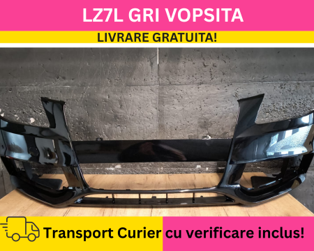 A4 B8 2007-2011 - Bara fata Audi A4 B8 2008-2011 + S-LINE cu senzori parcare VOPSIT LZ7L GRI