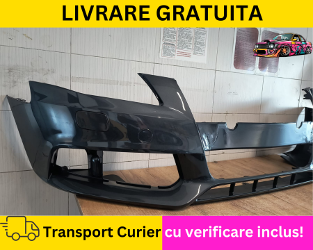 Bara fata Gri LZ7H Audi A4 B8 2008-2011 + S-LINE Cu spalator far VOPSITA Tu alegi culoarea [2]