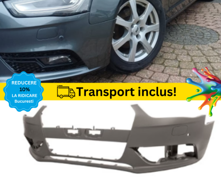 A4 B8.5 2011-2015 - Bara fata Audi A4 B8.5 Facelift 2011-2015 cu SPALATOR FAR, SENZORI PARCARE Grunduita 8K0807065EGRU