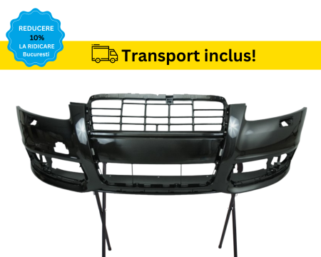 A6 C6 2003-2010 - Bara fata Audi A6 C6 FSL 2008-2010 Spalator far NEGRU LZ9Y VOPSITA