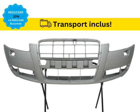 A6 C6 2003-2010 - Bara fata Audi A6 C6 NFL 2004-2008 Spalator far, senzori parcare GRI LY7W VOPSITA