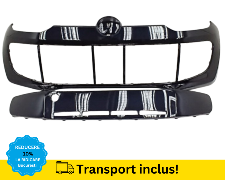 UP 2012-2023 - Bara fata + Bandou VW UP 2012-2016 Negru VOPSITA