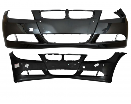 BMW - Bara fata BMW E90 E91 2005-2008 cu senzori parcare Negru 475