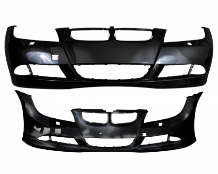 Seria 3 E90/E91 Berlina si Break - Bara fata BMW E90 E91 2005-2008 cu spalator far Negru 668