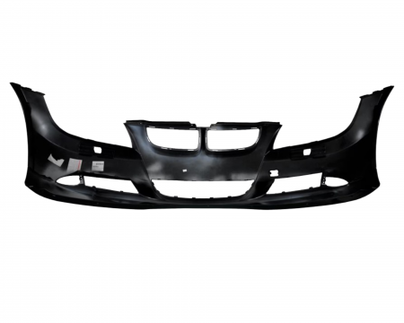 Bara fata BMW E90 E91 2005-2008 cu spalator far Negru 475 [2]