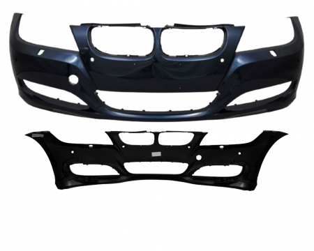 BMW - Bara fata BMW E90 E91 LCI 2008-2012 cu spalator far, senzori PDC Albastru A76
