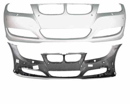 BMW - Bara fata BMW E90 E91 LCI 2008-2012 cu spalator far, senzori PDC Gri 354