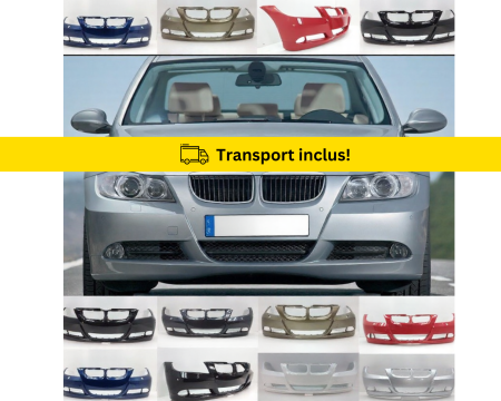 SERIA 3 E90 E91 SEDAN COMBI - Bara fata BMW Seria 3 E90 E91 NFL Negru Gri Albastru Alb Rosu vopsita la culoarea masini