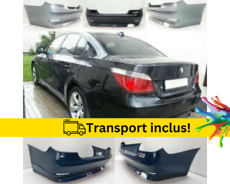 SERIA 5 E60 E61 2003-2010 - Bara spate BMW Seria 5 E60 NFL Negru Gri Albastru Alb Rosu vopsita la culoarea masini