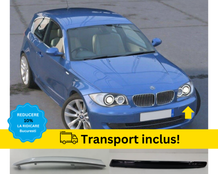 SERIA 1 E81 E82 E87 E88 - Bandou Bara fata BMW Seria1 E87 2004-2012 Alb Negru Rosu Gri Verde Albastru la culoarea masini VOPSIT