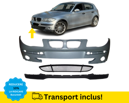 SERIA 1 E81 E82 E87 E88 - Bara fata BMW Seria1 E87 2004-2007 NFL cu spoiler NEVOPSITA