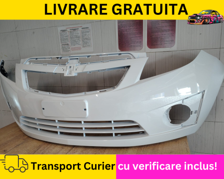 Bara Fata Chevrolet SPARK 2010-2012 Alb vopsita [2]