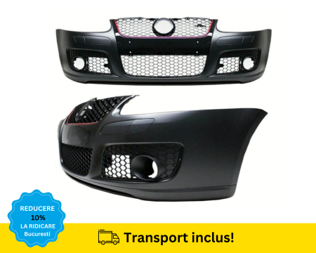 GOLF 5 V 2003-2008 - Bara fata completa VW Golf 5 V GTI Look 2003-2008 cu proiectoare ceata NEVOPSITA