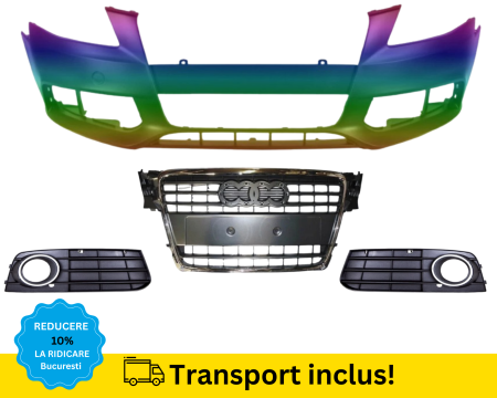 AUDI - Bara fata cu grile Audi A4 B8 2007-2011 Simpla VOPSITA  la culoare