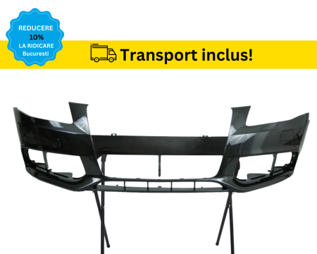 AUDI - Bara fata Audi A4 B8 2007-2011 cu Spalator far GRI LZ7H VOPSITA