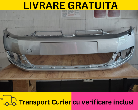 GOLF 6 VI 2008-2012 - Bara fata cu spalator far VW Golf 6 VI Hatchback 2008-2012 LA7W Gri VOPSITA