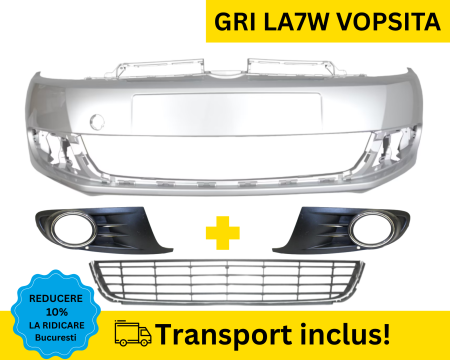 GOLF 6 VI 2008-2012 - Bara fata cu grile VW Golf 6 VI Hatchback 2008-2012 Gri LA7W VOPSITA