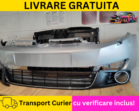 Bara fata cu spalator far + Grile + Trager Gri LA7W VW Golf 6 VI Hatchback 2008-2012 VOPSITA Tu alegi culoarea [1]
