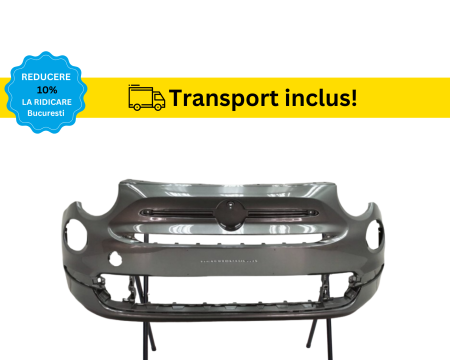 Bara fata Fiat 500 2015-2020 Facelift Negru Gri Albastru Alb Maro Albastru Verde vopsita la culoarea masini [2]