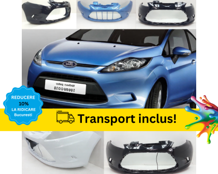 FIESTA MK7 2008-2017 - Bara fata Ford Fiesta MK7 2008-2012 Negru Gri Albastru Alb Rosu Verde Mov vopsita la culoarea masini