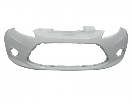Ford - Bara fata Ford Fiesta MK7 2008-2013 Alb Frozen white cu orificii proiectoare ceata