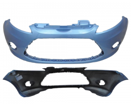 Ford - Bara fata Ford Fiesta MK7 2008-2013 Albastru Vision cu gauri proiectoare ceata