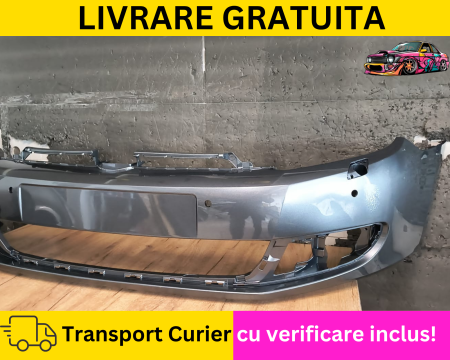 Bara fata Gri LA7T Volkswagen Golf VI 6 Hatchback 2008-2012 spalator, 4x senzori parcare VOPSITA Tu alegi culoarea [1]