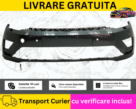 GOLF SPORTVAN 2014-2020 - Bara fata Gri inchis Volkswagen Golf SPORTSVAN 2014-2017 Spalator far + Senzori parcare VOPSITA Tu alegi culoarea