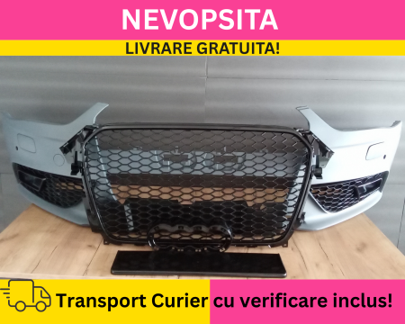 A4 B8.5 2012-2015 - Bara fata + Grile Fagure RS LOOK Audi A4 B8.5 2011-2015 NEVOPSITA