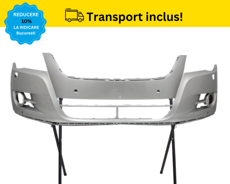 VOLKSWAGEN - Bara fata VW Tiguan 5N 2007-2012 Gri LA7W cu spalator far, senzori VOPSITA